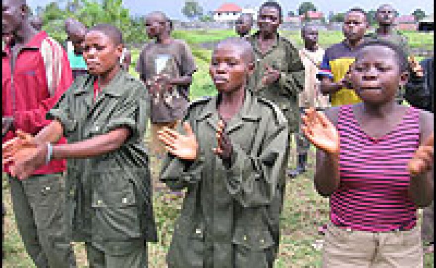 These women also are former rebel fighters who chose to leave their militia.