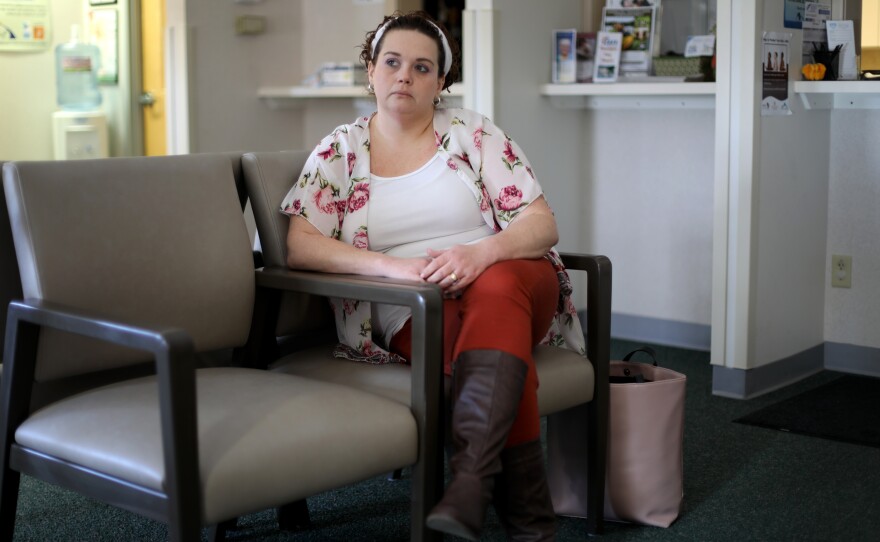 Catina Stoflet, 35, has been prescribed the addiction medicine buprenorphine for seven months, being supervised by Gatzke-Plamann. "I probably would have died of a heroin overdose if I didn't do this program. It's changed my life," says Stoflet.
