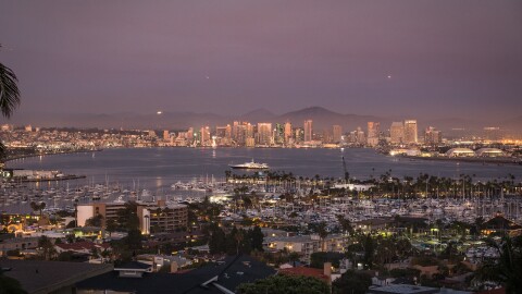 San Diego's skyline is shown in this undated photo. 