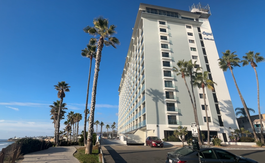 The Capri by the Sea building in Pacific Beach led to the creation of the coastal height limit in San Diego