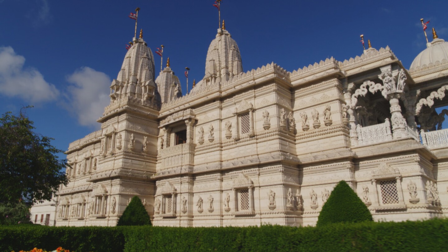 The Shri Swaminarayan Mandir, London.