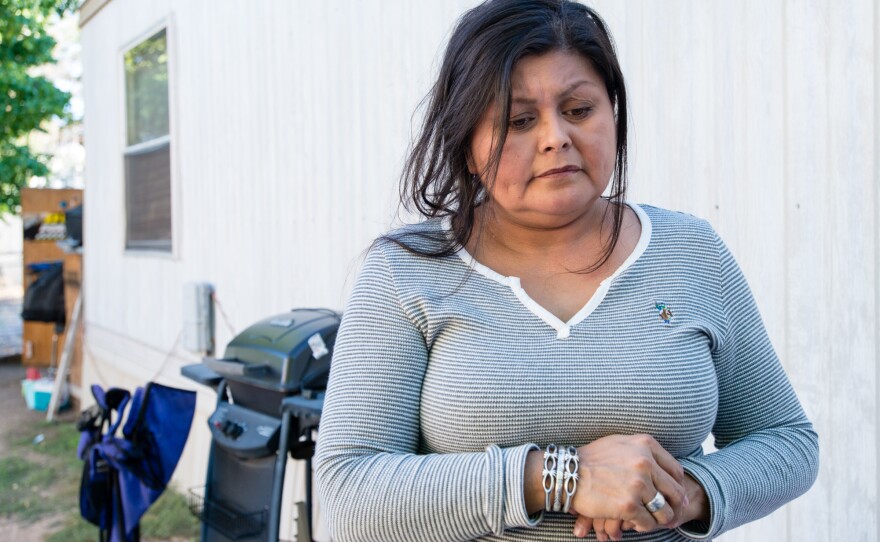 Rochelle Jake, 45, says she thought the Indian Health Service should be responsible for her health care, not Obamacare.