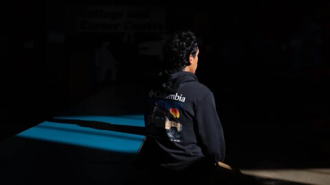 H.R., a physical education teacher at a high school in the West Contra Costa Unified School District, on Nov. 7, 2025. H.R., who immigrated to the U.S. two years ago, may have to return to his home country due to a new H-1B visa fee implemented by the Trump administration.