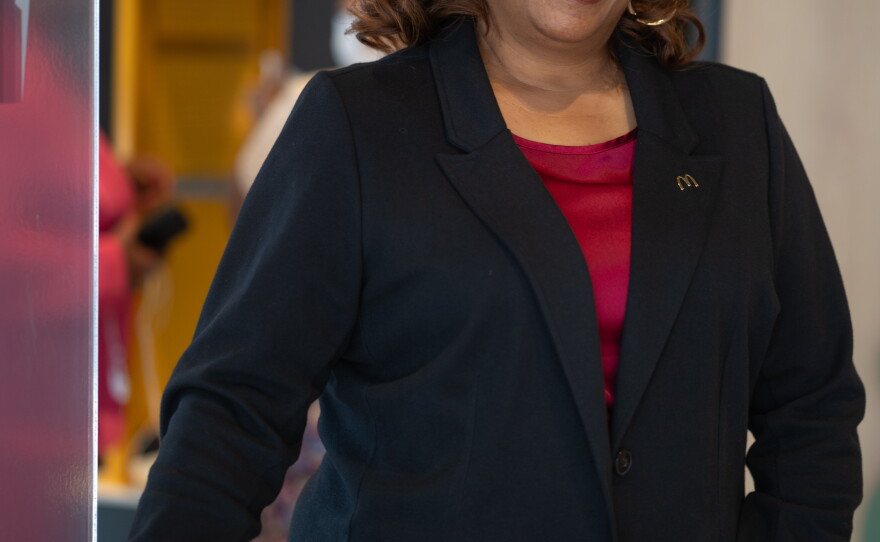 Chantel Johnson is the human resources manager for the franchise. She's been with the company since 1993.