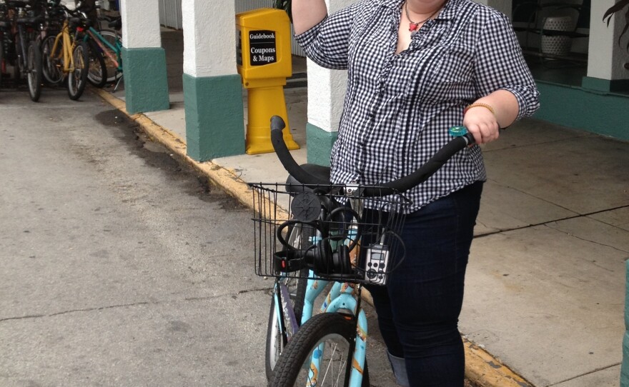 NPR's Petra Mayer has finally learned how to ride a bike.