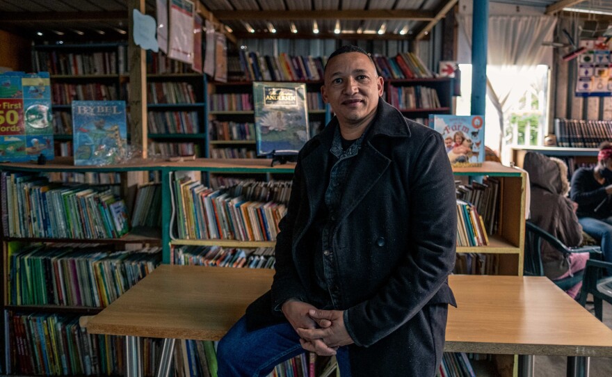 Terence Crowster, a social worker who has been an avid reader since he was young, solicited donations to start the Hot-Spot Library in Scottsville, Cape Town, so kids would have a safe place to connect with books.