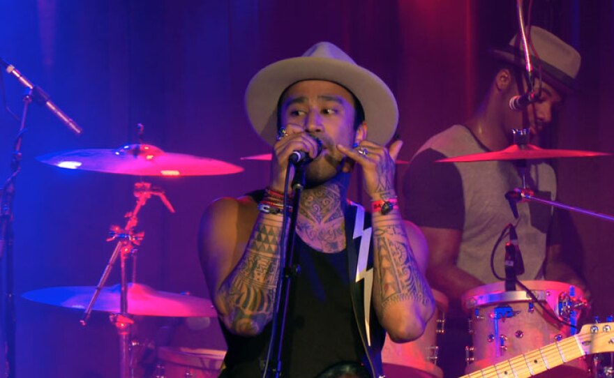 Nahko and Medicine for the People performs live at the Belly Up, Solana Beach, Calif.
