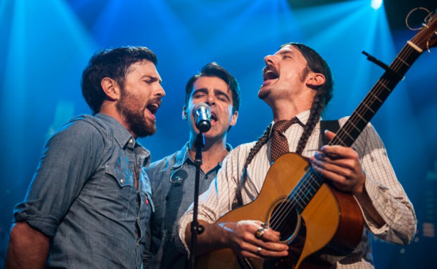 The Avett Brothers perform tunes from their LP "Magpie and the Dandelion."