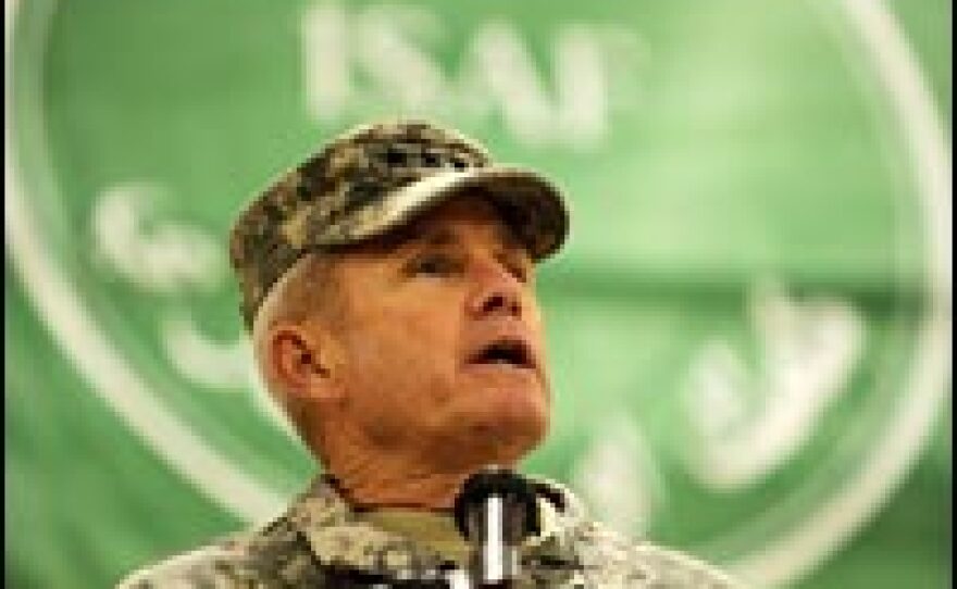 Gen. Dan McNeill, head of NATO's International Security Assistance Force, says the eastern region, led by U.S. troops, is making more progress than the southern part of Afghanistan, where Canadian troops are in the lead and attacks are on the rise.