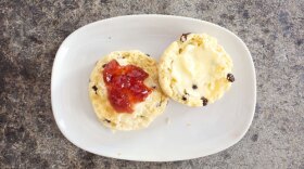 British-style currant scones