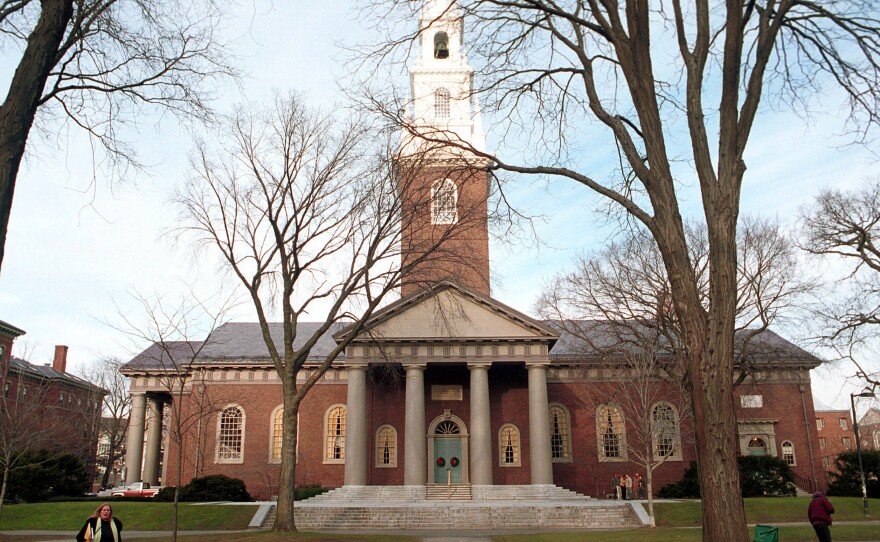 Harvard University's main campus in Cambridge, Mass.