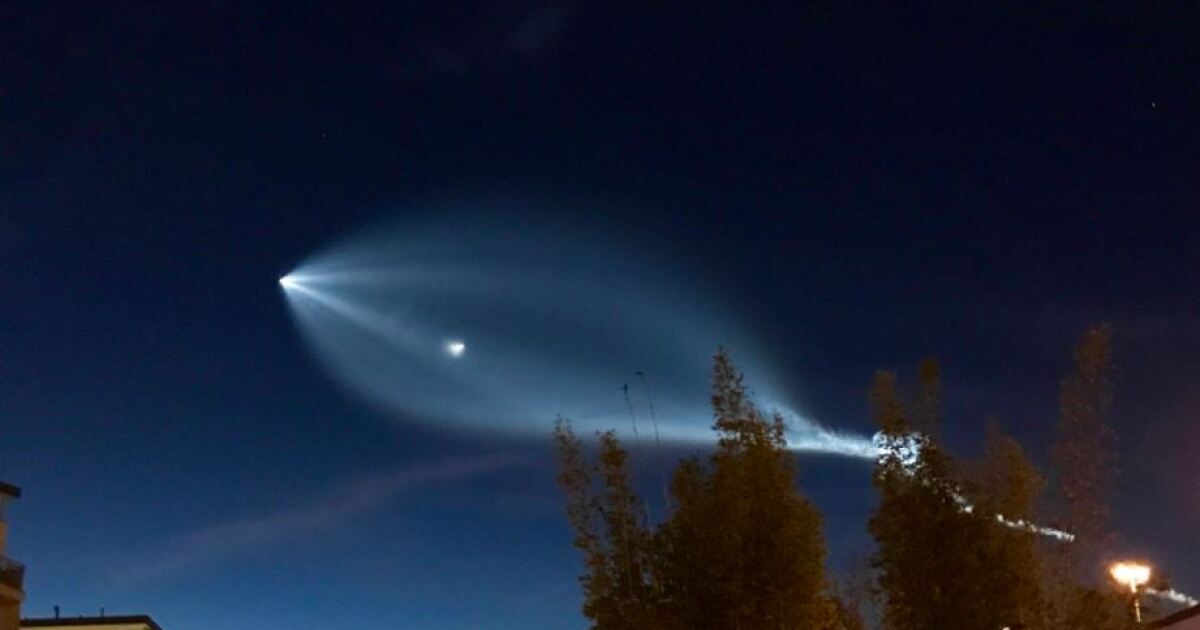 SpaceX Rocket Launch Seen Over San Diego County KPBS Public Media