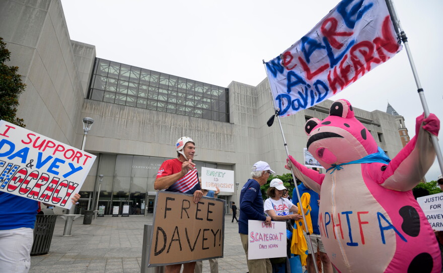 Supporters have rallied around Hearn in D.C. and beyond, as the reflecting pool saga became a national story.
