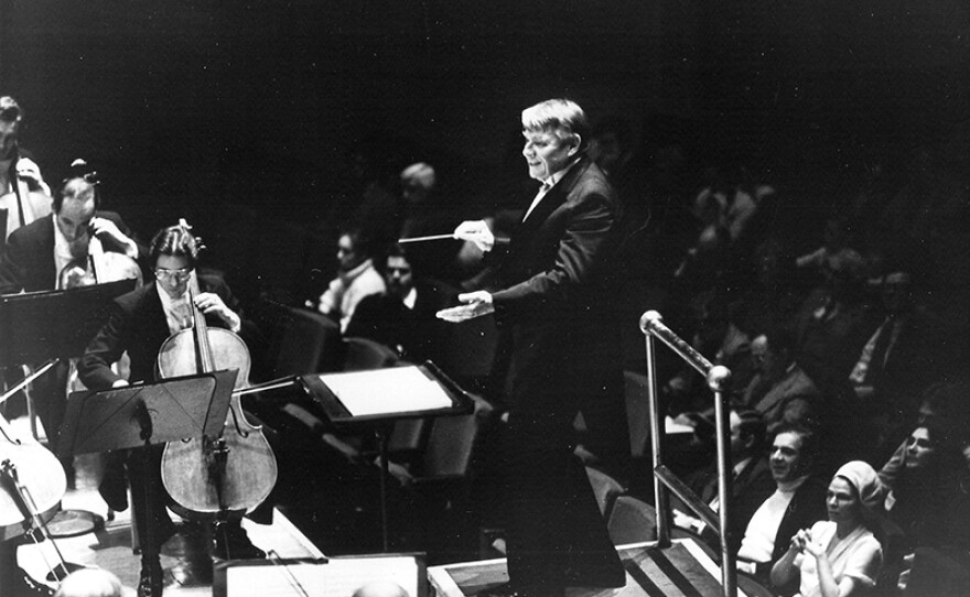 Robert Shaw in concert at Carnegie Hall, April 3, 1980.