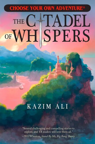 The book cover of "The Citadel of Whispers" by Kazim Ali.