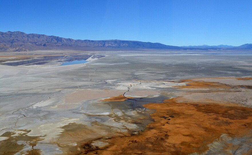 The Owens Lake, which dried up after becoming Los Angeles' water source, is known to be a source of air pollution. The City of L.A. is in court over obligations to control dust pollution at the lake.