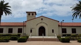 Chula Vista's city hall is shown on May 2, 2018.