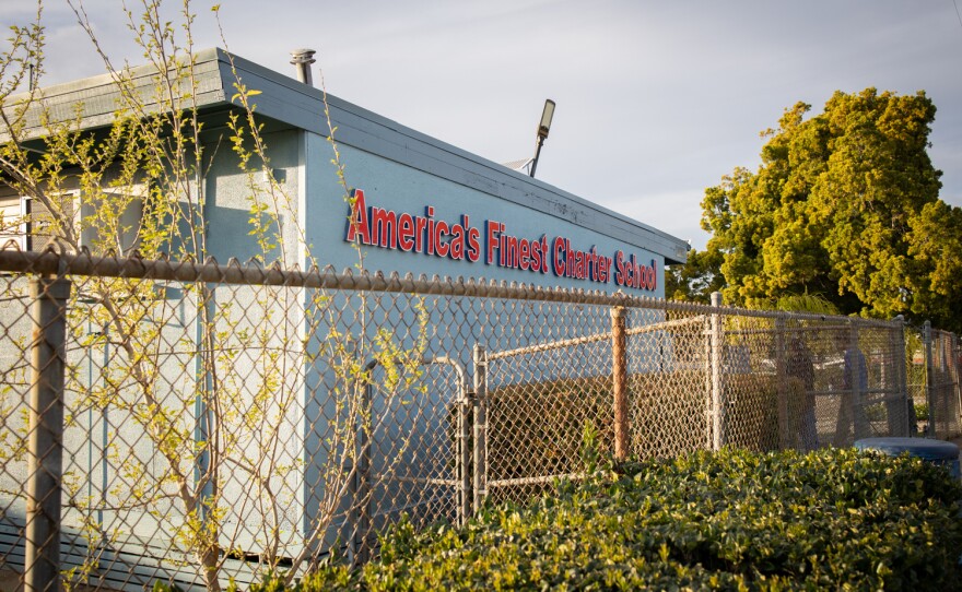 America's Finest Charter School is shown on Feb. 10, 2023.