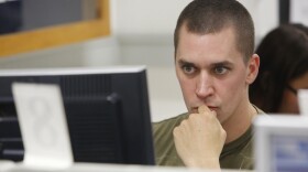 Jeremy Taylor, who recently left the Air Force, searches for jobs at the California Employment Development Department office in Sacramento, Calif., Sept. 20, 2013. 