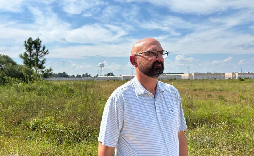 Charlton County administrator Glenn Hull worries about pinning the region's economic future on jobs that depend on White House policy, but believes the opportunity is worth taking, given the few opportunities in the area. Charlton County has lost many jobs in the timber and mining industries, and the biggest employers are now GEO Group, and a landfill that accepts toxic coal ash.