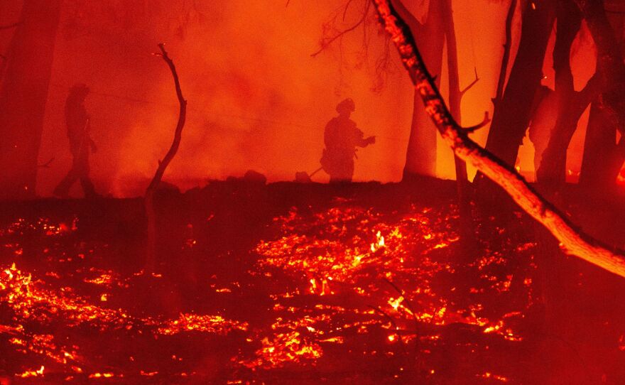 More than 4 million acres have burned in California during this year's wildfire season. Nearly 17,000 firefighters are still working to contain at least 23 major fires in the state.