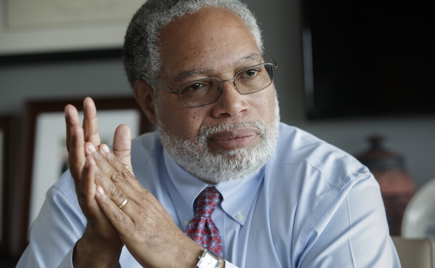 Lonnie Bunch III is the 14th Secretary of the Smithsonian. He's pictured above in September 2017.