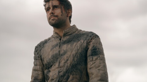 Criston Cole (Fabien Frankel) burns out.