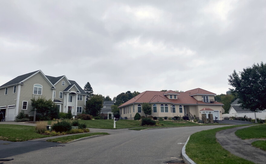 In North Braintree, Mass., larger lot sizes imposed decades ago have meant fewer homes, and bigger more expensive ones. Voters will decide whether to force cities to allow smaller homes on smaller lots.