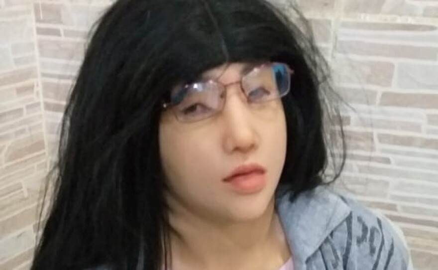 What was apparently a nervous young woman leaving a Brazilian prison turned out to be a masked inmate attempting to escape.