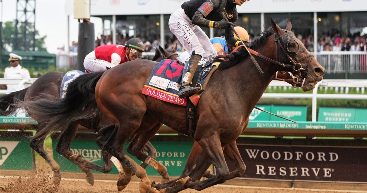 Golden Tempo takes the Kentucky Derby as Cherie DeVaux becomes the 1st woman to train its winner
