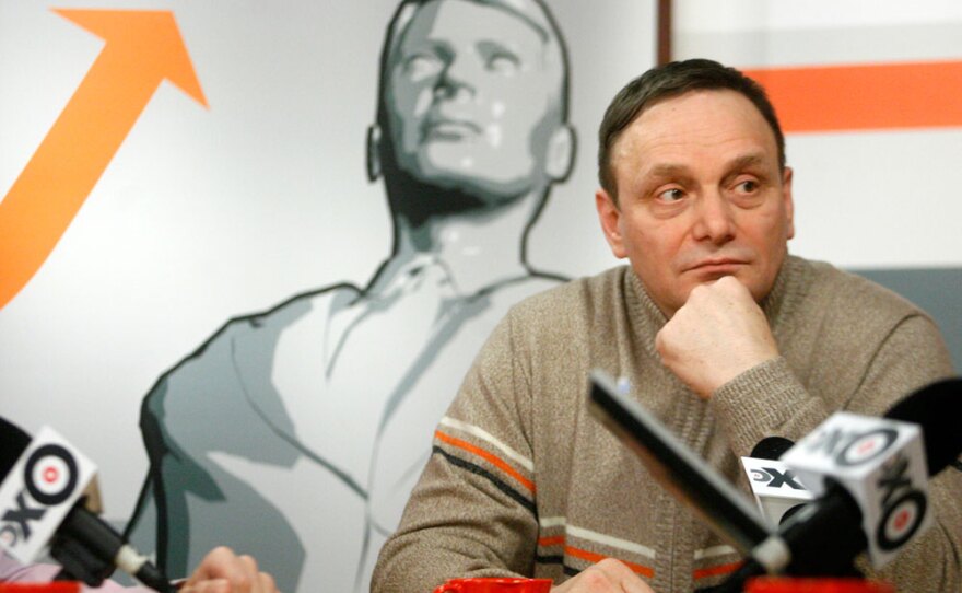 Mikhail Trepashkin, a former senior Russian intelligence agent, in Moscow in 2007.