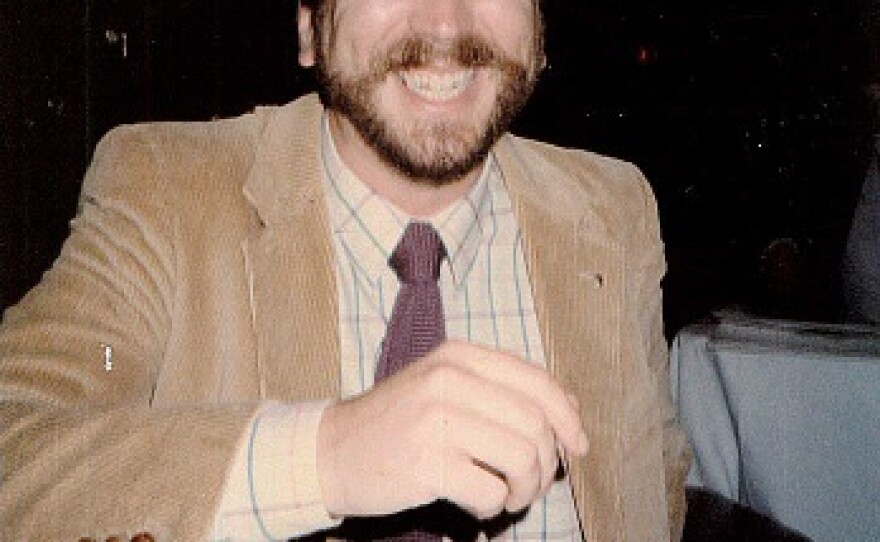 Cunningham attending one of the West Coast’s oldest LGBT community awards, The Nicky Awards, in the early 1990s.