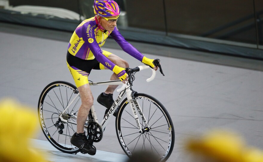 "If the president of his teenage club who told him he was not made for cycling because he was too small could see him today, he would kick himself," Marchand's coach and friend Gerard Mistler told The Associated Press.