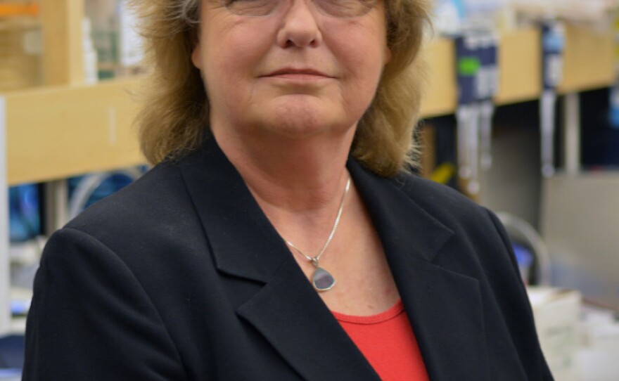 Jeanne Loring pictured in her lab at The Scripps Research Institute in this undated photo. 