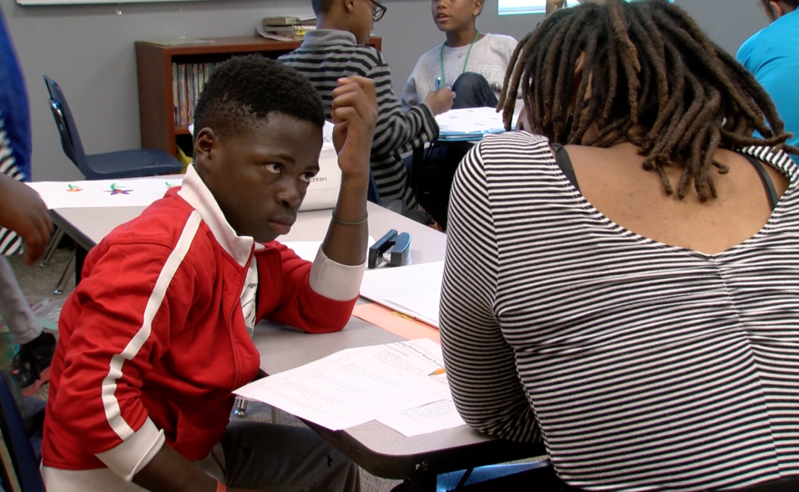 Students receive tutoring at Pro Kids in City Heights, May 10, 2016. 