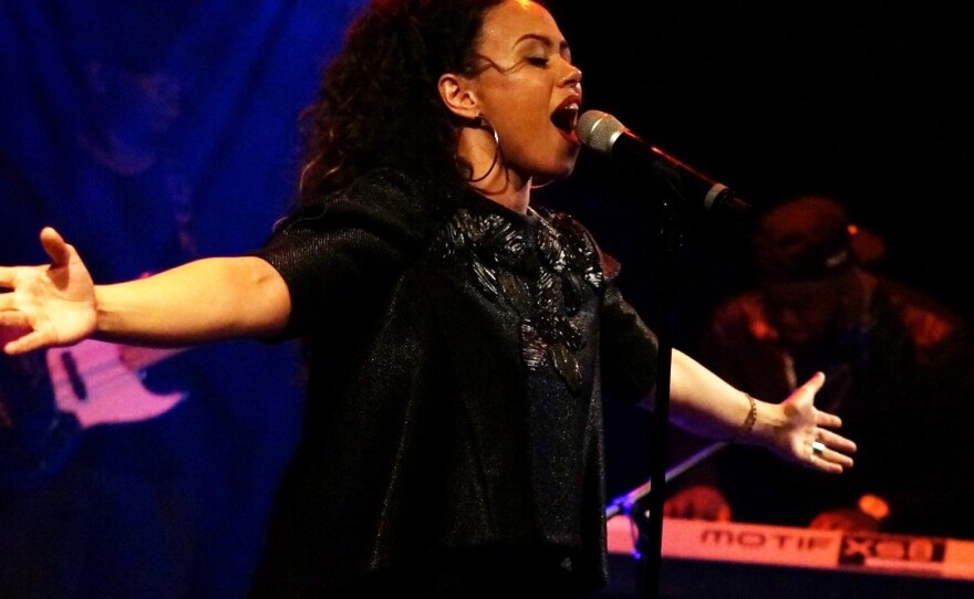 Elle Varner, headlining a night of four special performances, webcast live from Le Poisson Rouge in New York City.