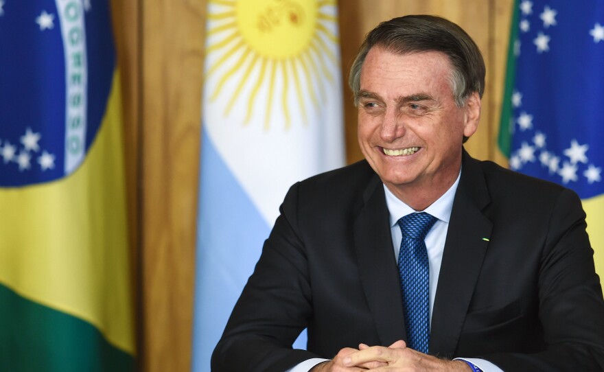 Jair Bolsonaro, Brazil's new president, is among a wave of far-right leaders who have risen on the world stage. On Tuesday, Bolsonaro will headline the World Economic Forum in Davos, Switzerland.