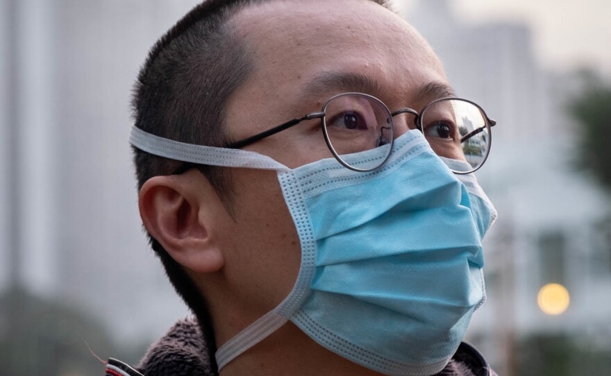 Alfred Wong, a cardioligst at Tuen Mun Hospital in northwest Hong Kong, now treats patients with COVID-19 and those suspected of infection. Wong, who grew up in Hong Kong, is frustrated with the slow response from the government in working to stop the spread of the disease.