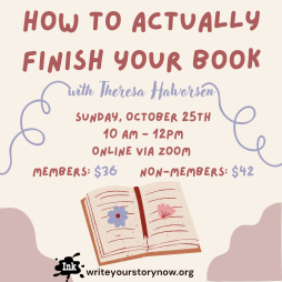 How to Actually Finish Your Book (Online)