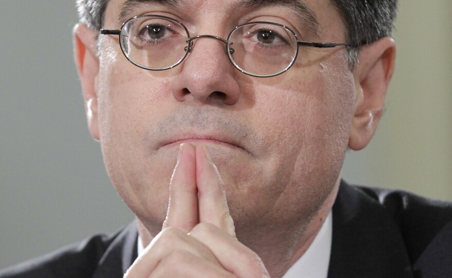 Jack Lew testifies before a House budget panel in 2011. The Senate Finance Committee is scheduled to consider Lew's nomination to be Treasury secretary on Wednesday.