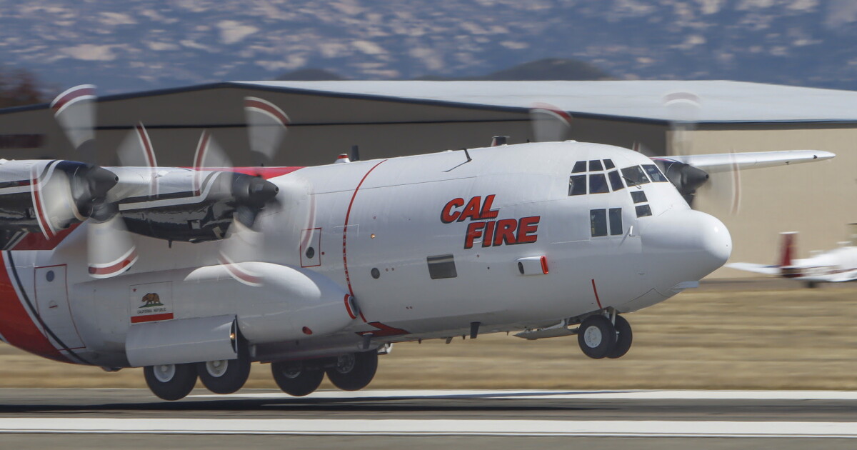 Ramona Airport now home to Cal Fire’s 4th C-130 airtanker, new Helitack base