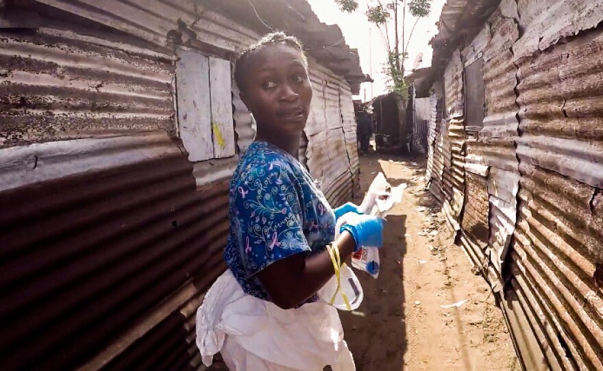 Garmai Sumo is a nurse featured in the documentary, Body Team 12. In one scene, she shares her religious views: "When they die, the righteous will resurrect on the day of the trumpet. But everyone remain in their grave for now."