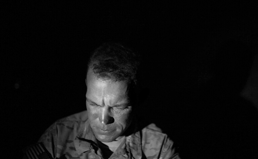 Sgt. Chris Cunningham has served five tours in Afghanistan, surviving some of the most horrific fighting of the past decade. Cunningham is now working in something of a safe haven at Combat Outpost Arian in Ghazni province.