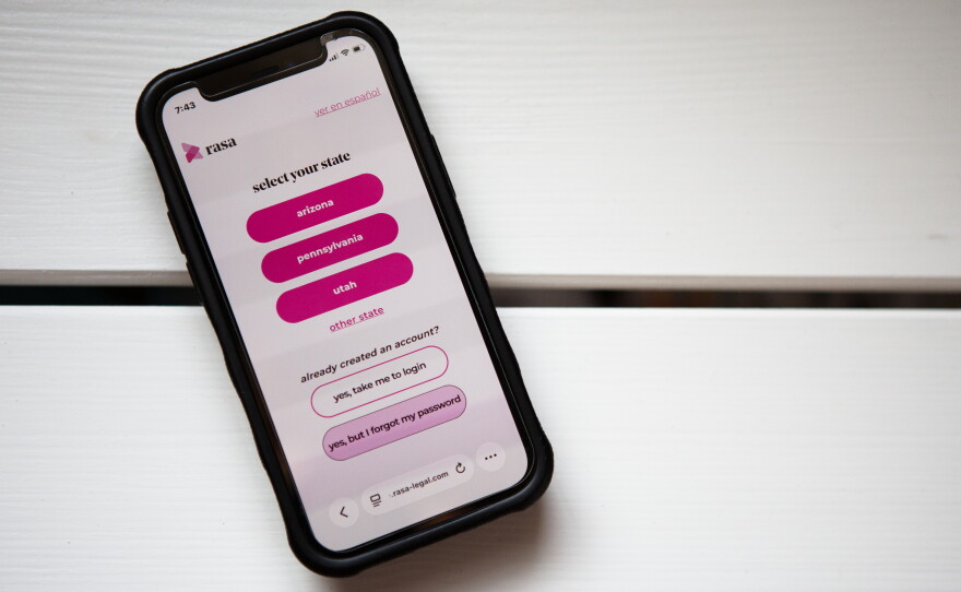 Rasa Legal's website currently allows users in three states to determine in about three minutes whether they are eligible for expungement.