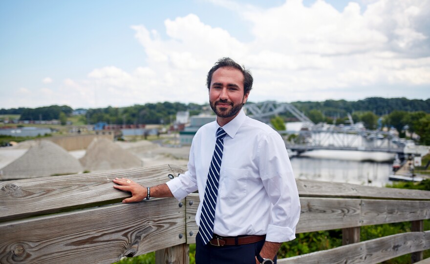 David Thomas, Ashtabula County's auditor, first won elected office at 22. Thomas says county politics have been revitalized by the participation of people in their 20s and 30s.