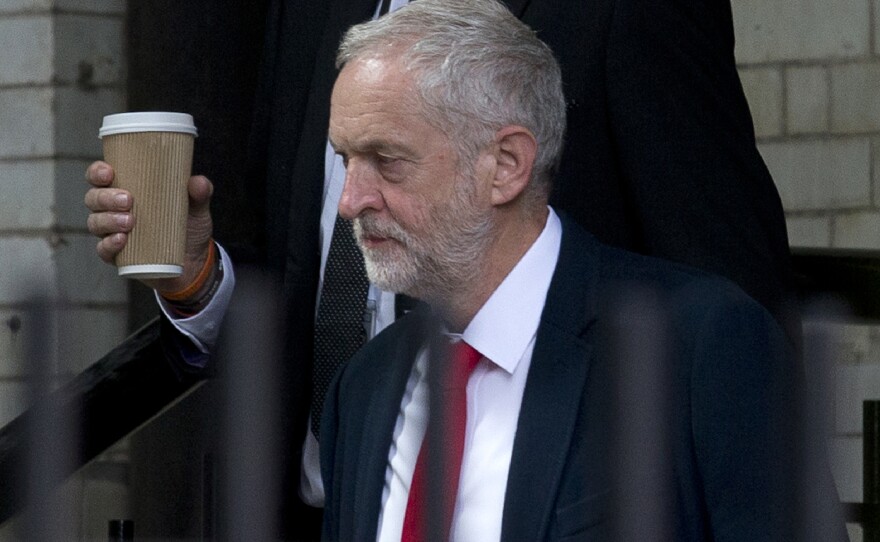 Jeremy Corbyn wants to remain leader of the United Kingdom's opposition Labour Party, but faces pressure from others in the party to step down, as many members of his shadow cabinet already have.