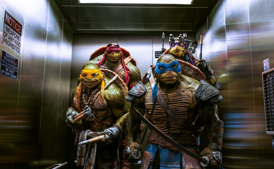 Okay, this is one scene that actually captured the TMNT spirit. ut the film was 101 minutes long.