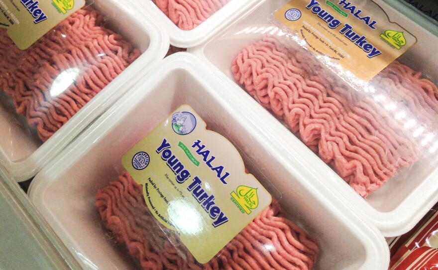 In areas with larger Muslim populations, Brown's stores have a separate department for Halal meat.