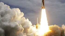 The space shuttle Atlantis lifts off from the Kennedy Space Center Friday, July 8, 2011, in Cape Canaveral, Fla.