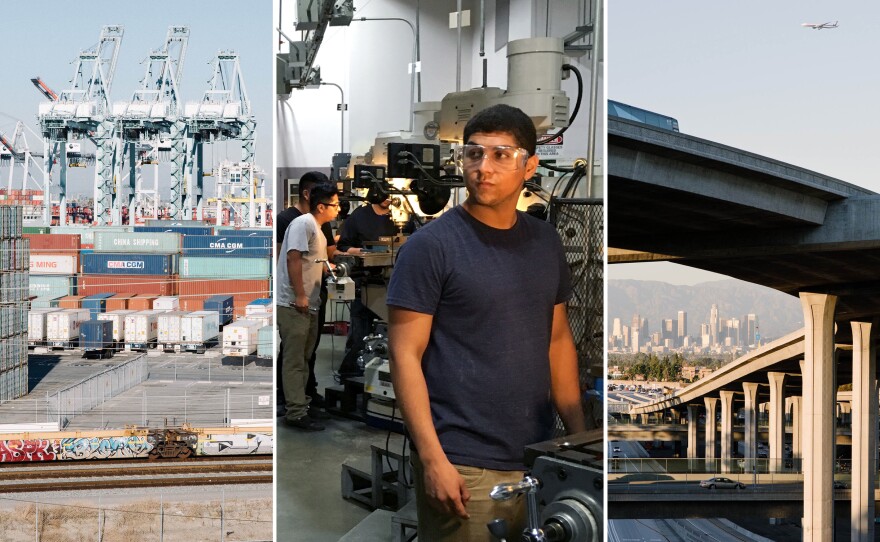 Los Angeles is a sprawling metropolis, and it was poised to become a manufacturing giant because of its unique geography.